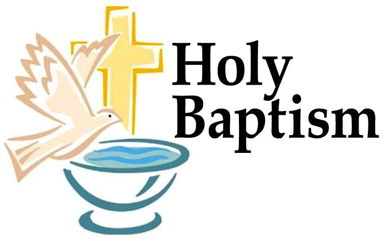Holy Baptism — water and the Word