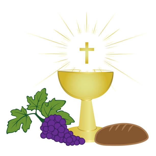 Holy Communion — bread and chalice